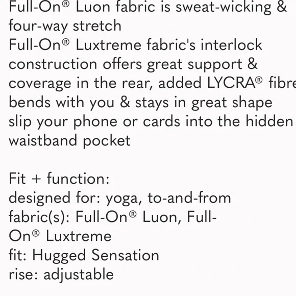 Lululemon Wunder Under Stirrup Pant Special Edition - Picture 16 of 16